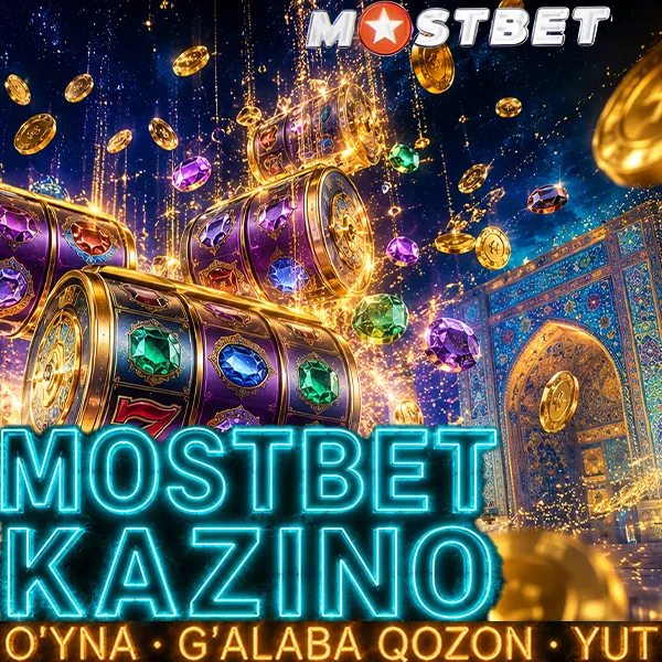 Mostbet online kazino — 3000+ o'yin, live va bonuslar O'zbekiston